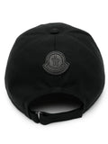 Moncler baseball cap with beflocktem Logo