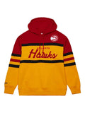 Mitchell & Ness x Atlanta Hawks Head Coach striped hoodie
