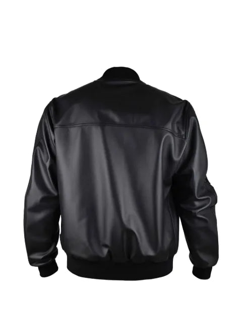 Philipp Plein bomber jacket with python panel