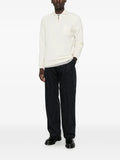 AMARANTO  quarter-zip pocket sweater