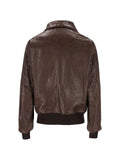 Rick Owens Dracuflight leather bomber jacket